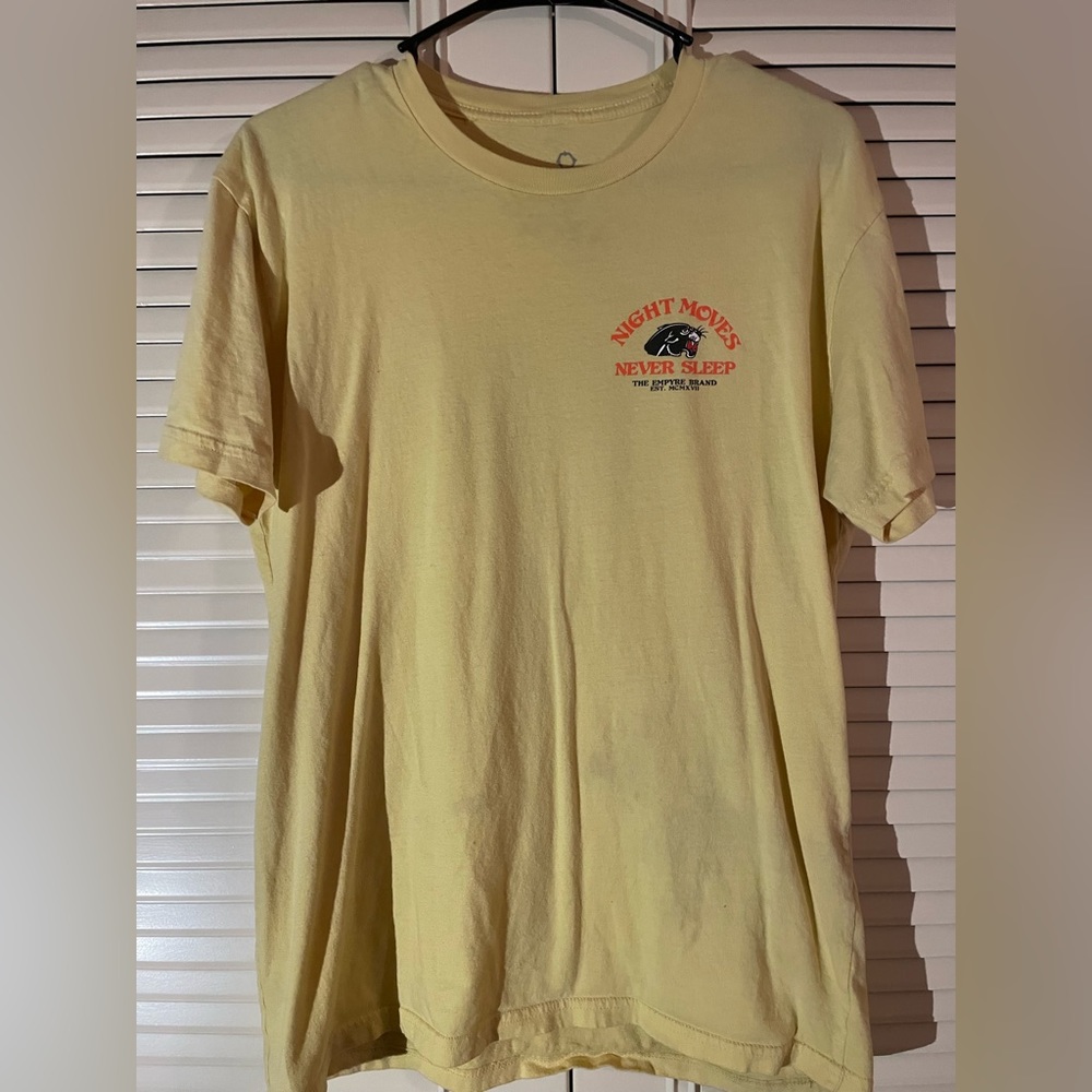 Yellow Panther Empire shirt